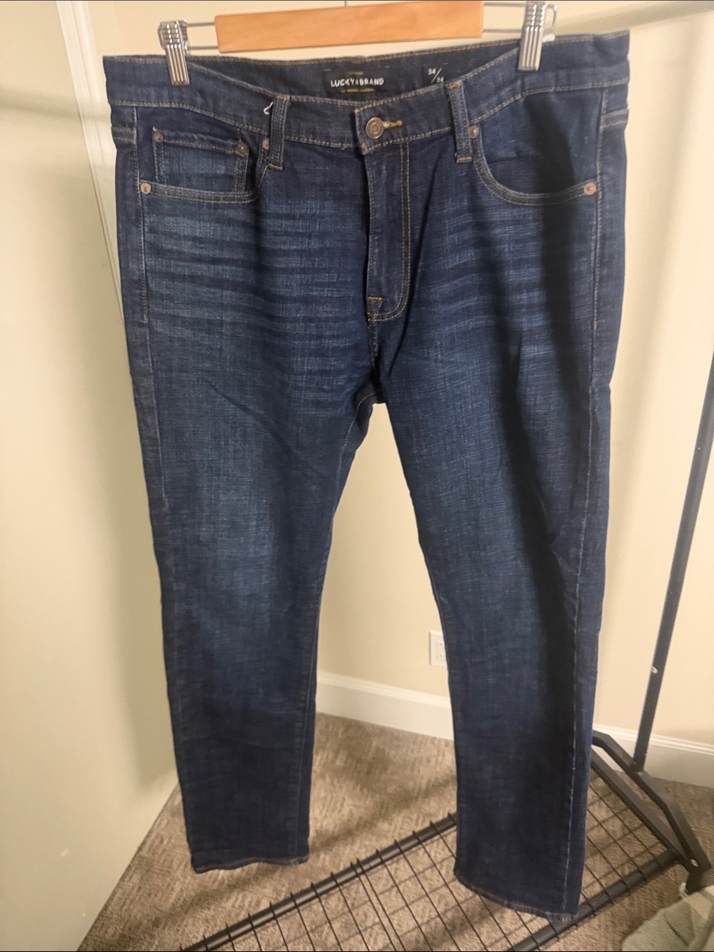 Lucky Brand Men’s Dark Blue Slim Jeans